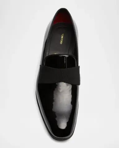 TOM FORD Men's Edgar Patent Leather Loafers | Thumbnail 5 TOM FORD Men's Edgar Patent Leather Loafers | Thumbnail 5