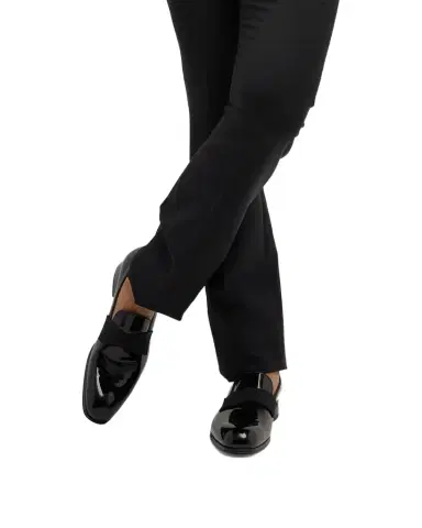 TOM FORD Men's Edgar Patent Leather Loafers | Thumbnail 1 TOM FORD Men's Edgar Patent Leather Loafers | Thumbnail 1