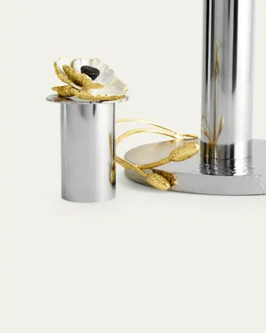 Michael Aram Anemone Paper Towel Holder | Thumbnail 4 Michael Aram Anemone Paper Towel Holder | Thumbnail 4