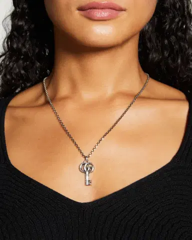 Gucci GG Marmont Key Pendant Necklace | Thumbnail 2 Gucci GG Marmont Key Pendant Necklace | Thumbnail 2