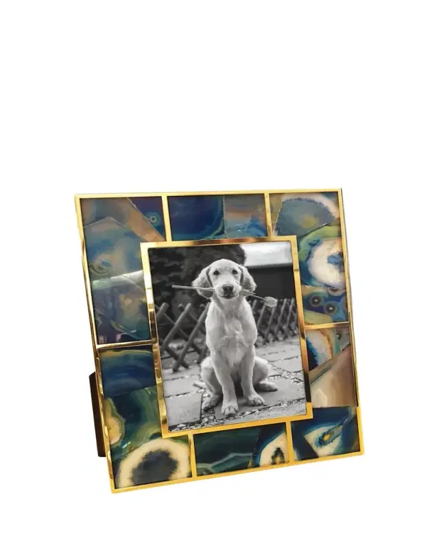 Blue Agate Frame, 8" x 10" Blue Agate Frame, 8" x 10"