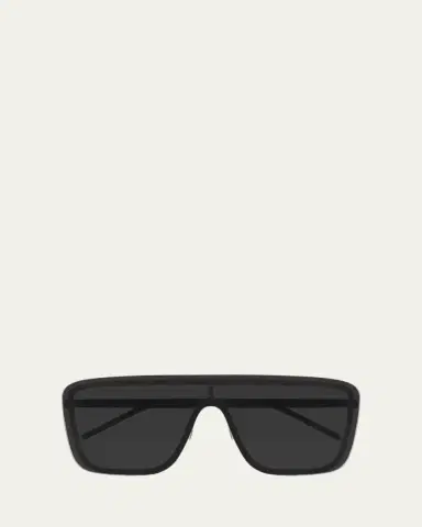 Saint Laurent Unisex Mask Metal Shield Sunglasses | Thumbnail 2 Saint Laurent Unisex Mask Metal Shield Sunglasses | Thumbnail 2
