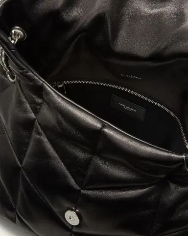 Saint Laurent Lou Puffer Medium YSL Shoulder Bag in Quilted Leather | Thumbnail 3 Saint Laurent Lou Puffer Medium YSL Shoulder Bag in Quilted Leather | Thumbnail 3