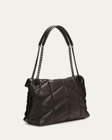 Saint Laurent Lou Puffer Medium YSL Shoulder Bag in Quilted Leather | Thumbnail 3 Saint Laurent Lou Puffer Medium YSL Shoulder Bag in Quilted Leather | Thumbnail 3
