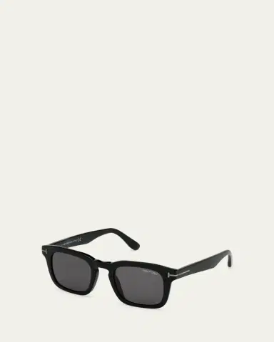 Tom Ford Men's Dax Square Solid Acetate Sunglasses | Thumbnail 2 Tom Ford Men's Dax Square Solid Acetate Sunglasses | Thumbnail 2