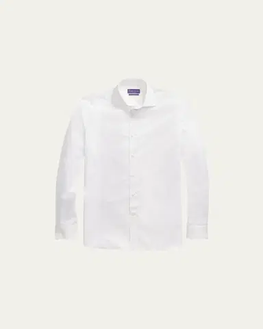 Ralph Lauren Purple Label Men's Poplin Shirt | Thumbnail 5 Ralph Lauren Purple Label Men's Poplin Shirt | Thumbnail 5