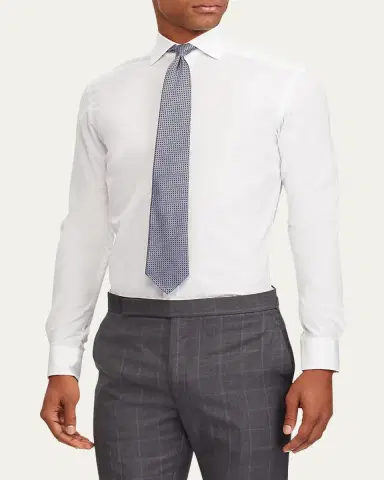 Ralph Lauren Purple Label Men's Poplin Shirt | Thumbnail 7 Ralph Lauren Purple Label Men's Poplin Shirt | Thumbnail 7