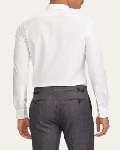 Ralph Lauren Purple Label Men's Poplin Shirt | Thumbnail 8 Ralph Lauren Purple Label Men's Poplin Shirt | Thumbnail 8