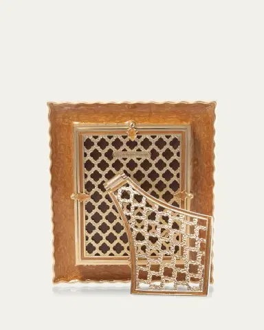 Jay Strongwater 5" x 7" Mixed Animal-Print Picture Frame | Thumbnail 2 Jay Strongwater 5" x 7" Mixed Animal-Print Picture Frame | Thumbnail 2