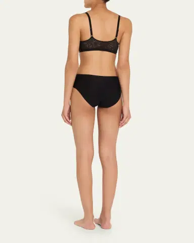 Chantelle Soft Stretch Lace-Back Padded Bralette | Thumbnail 3 Chantelle Soft Stretch Lace-Back Padded Bralette | Thumbnail 3