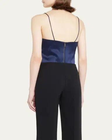 ALICE + OLIVIA Harmon Satin Bodysuit | Thumbnail 3 ALICE + OLIVIA Harmon Satin Bodysuit | Thumbnail 3