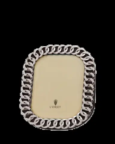 L'Objet Cuban Link Picture Frame, 4" x 6" | Thumbnail 2 L'Objet Cuban Link Picture Frame, 4" x 6" | Thumbnail 2