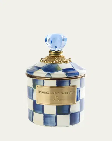 MacKenzie-Childs Royal Check Enamel Canister | Thumbnail 2 MacKenzie-Childs Royal Check Enamel Canister | Thumbnail 2