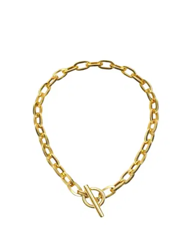 ben-amun 24k Gold Electroplate Oval Link Chain Necklace | Thumbnail 1 ben-amun 24k Gold Electroplate Oval Link Chain Necklace | Thumbnail 1