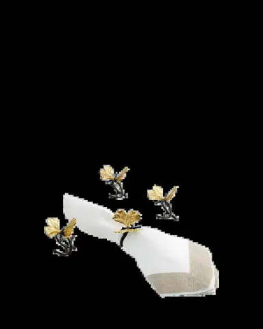 Michael Aram Butterfly Ginkgo Napkin Rings, Set of 4 | Thumbnail 2 Michael Aram Butterfly Ginkgo Napkin Rings, Set of 4 | Thumbnail 2