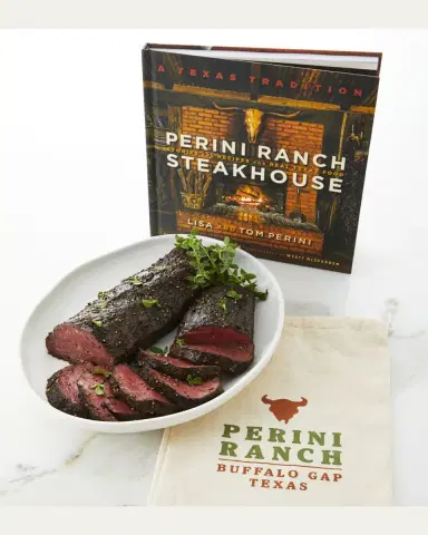 Perini Ranch Mesquite Smoked Peppered Beef Tenderloin & Steakhouse Cookbook | Thumbnail 3 Perini Ranch Mesquite Smoked Peppered Beef Tenderloin & Steakhouse Cookbook | Thumbnail 3
