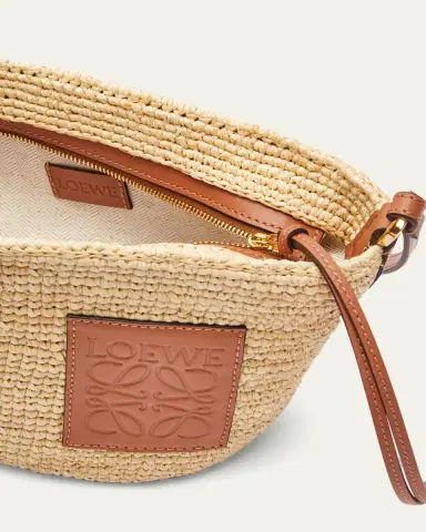 LOEWE x Paula's Ibiza Pochette Medium Raffia Crossbody Bag | Thumbnail 4 LOEWE x Paula's Ibiza Pochette Medium Raffia Crossbody Bag | Thumbnail 4