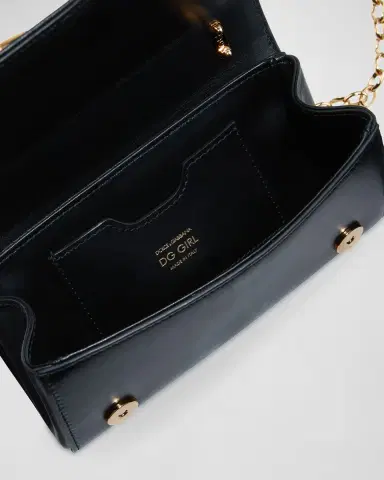 Dolce & Gabbana DG Girls Barocco Leather Shoulder Bag | Thumbnail 2 Dolce & Gabbana DG Girls Barocco Leather Shoulder Bag | Thumbnail 2