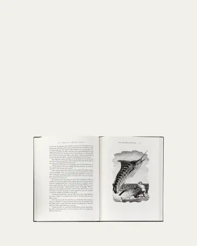 Graphic Image "The Old Man and the Sea" Leather Bound Book by Ernest Hemingway | Thumbnail 5 Graphic Image "The Old Man and the Sea" Leather Bound Book by Ernest Hemingway | Thumbnail 5