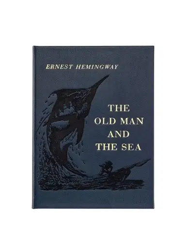 Graphic Image "The Old Man and the Sea" Leather Bound Book by Ernest Hemingway | Thumbnail 1 Graphic Image "The Old Man and the Sea" Leather Bound Book by Ernest Hemingway | Thumbnail 1