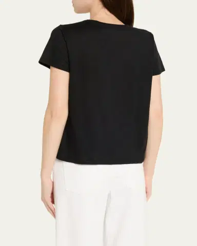 MAJESTIC FILATURES Short-Sleeve Semi-Relaxed Crewneck T-Shirt | Thumbnail 3 MAJESTIC FILATURES Short-Sleeve Semi-Relaxed Crewneck T-Shirt | Thumbnail 3