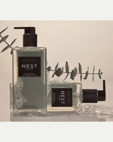 NEST New York 10.1 oz. Wild Mint & Eucalyptus Liquid Soap | Thumbnail 2 NEST New York 10.1 oz. Wild Mint & Eucalyptus Liquid Soap | Thumbnail 2