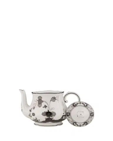 Ginori 1735 Oriente Italiano Albus Small Teapot, 23 oz. | Thumbnail 1 Ginori 1735 Oriente Italiano Albus Small Teapot, 23 oz. | Thumbnail 1