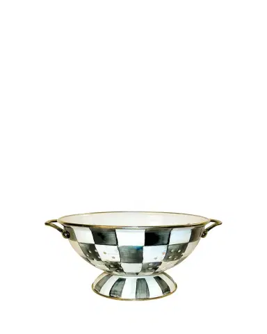 MacKenzie-Childs Courtly Check Large Colander | Thumbnail 1 MacKenzie-Childs Courtly Check Large Colander | Thumbnail 1
