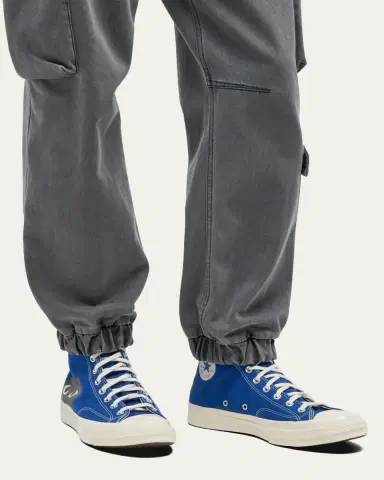 Comme des Garçons x Converse Men's Chuck Taylor High-Top Canvas Sneakers | Thumbnail 2 Comme des Garçons x Converse Men's Chuck Taylor High-Top Canvas Sneakers | Thumbnail 2