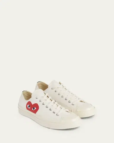 Comme des Garçons Men's x Converse All Star Chuck Taylor '70 Low-Top Sneakers | Thumbnail 3 Comme des Garçons Men's x Converse All Star Chuck Taylor '70 Low-Top Sneakers | Thumbnail 3