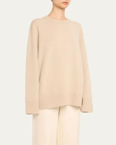 The Row Sibem Wool-Cashmere Sweater | Thumbnail 4 The Row Sibem Wool-Cashmere Sweater | Thumbnail 4