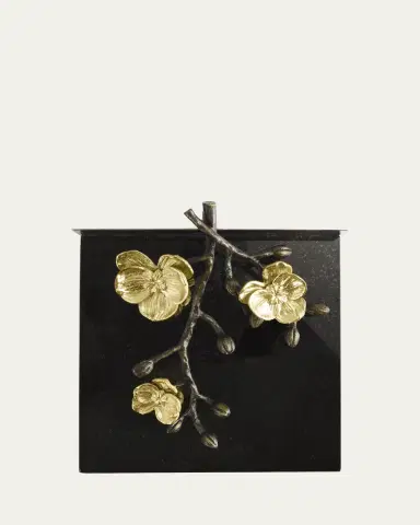 Michael Aram Gold Orchid Dinner Napkin Holder | Thumbnail 2 Michael Aram Gold Orchid Dinner Napkin Holder | Thumbnail 2