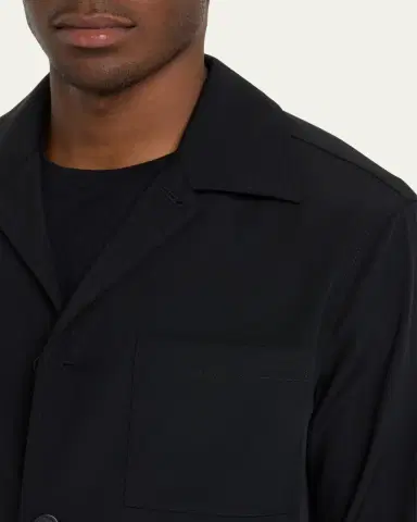 3.1 Phillip Lim Men's Zip-Pocket Work Jacket | Thumbnail 5 3.1 Phillip Lim Men's Zip-Pocket Work Jacket | Thumbnail 5