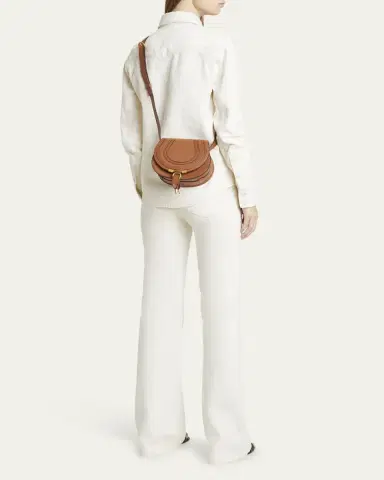 Chloé Marcie Small Crossbody Bag in Grained Calfskin | Thumbnail 9 Chloé Marcie Small Crossbody Bag in Grained Calfskin | Thumbnail 9