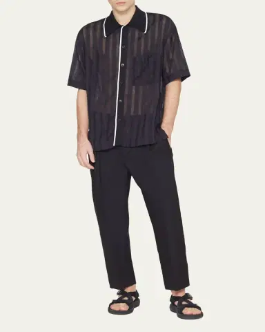 3.1 Phillip Lim Men's Double-Pleated Pants | Thumbnail 2 3.1 Phillip Lim Men's Double-Pleated Pants | Thumbnail 2