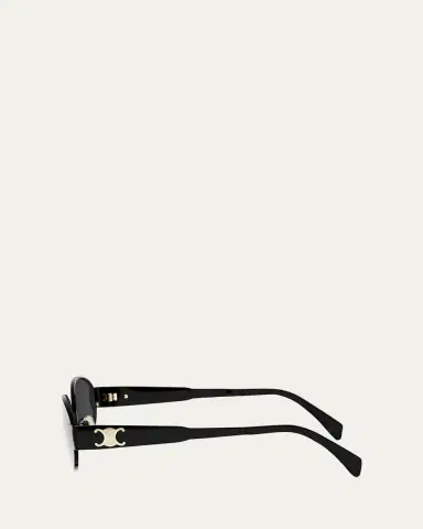 Celine Triomphe Oval Metal Sunglasses | Thumbnail 7 Celine Triomphe Oval Metal Sunglasses | Thumbnail 7