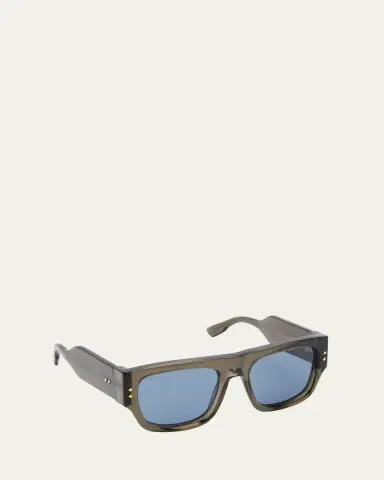 Gucci Men's Oversized Rectangle Sunglasses | Thumbnail 4 Gucci Men's Oversized Rectangle Sunglasses | Thumbnail 4