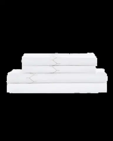 John Robshaw Stitched Sand 300 Thread Count King Sheet Set | Thumbnail 2 John Robshaw Stitched Sand 300 Thread Count King Sheet Set | Thumbnail 2