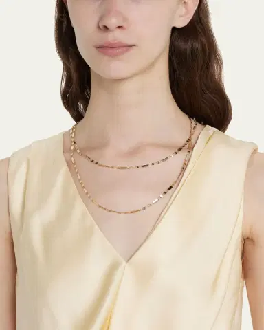 Lana 14K Gold Blake Double Mega Gloss Double-Strand Necklace | Thumbnail 2 Lana 14K Gold Blake Double Mega Gloss Double-Strand Necklace | Thumbnail 2