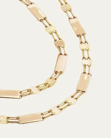 Lana 14K Gold Blake Double Mega Gloss Double-Strand Necklace | Thumbnail 3 Lana 14K Gold Blake Double Mega Gloss Double-Strand Necklace | Thumbnail 3