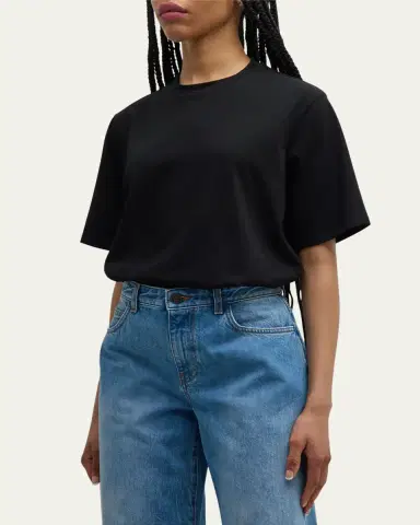 The Row Chiara Jersey T-Shirt | Thumbnail 4 The Row Chiara Jersey T-Shirt | Thumbnail 4