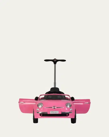 Best Ride on Cars Fiat 500 Push Car Pink Stroller | Thumbnail 2 Best Ride on Cars Fiat 500 Push Car Pink Stroller | Thumbnail 2