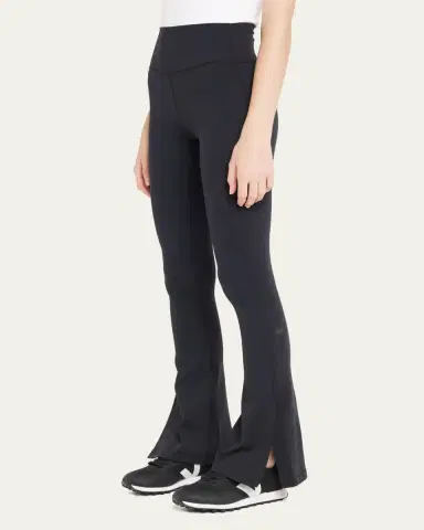 Splits59 Racquel High-Waisted Slit Flare Pants | Thumbnail 4 Splits59 Racquel High-Waisted Slit Flare Pants | Thumbnail 4