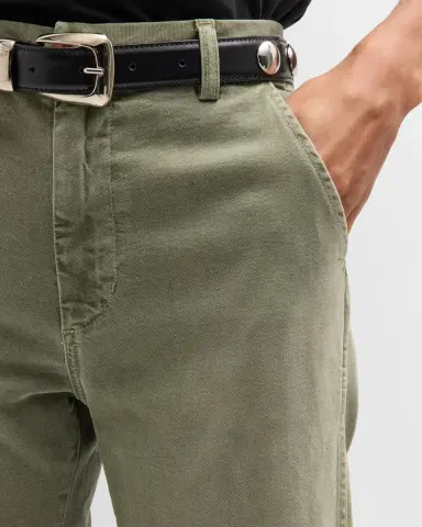AMO Denim Easy Relaxed Straight-Leg Crop Trousers | Thumbnail 4 AMO Denim Easy Relaxed Straight-Leg Crop Trousers | Thumbnail 4