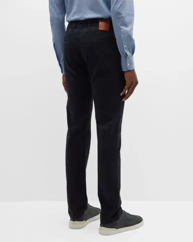 ZEGNA Men's Cotton 5-Pocket Pants | Thumbnail 2 ZEGNA Men's Cotton 5-Pocket Pants | Thumbnail 2