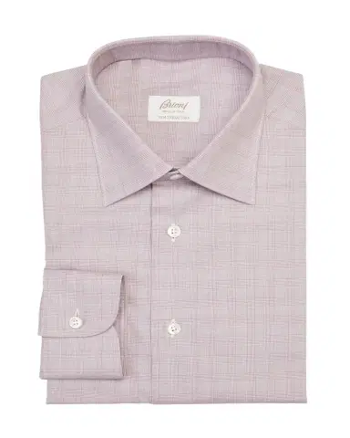 Brioni Men's Plaid-Print Dress Shirt | Thumbnail 1 Brioni Men's Plaid-Print Dress Shirt | Thumbnail 1