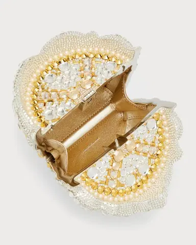 Judith Leiber Couture Crown Allover Crystal Minaudiere | Thumbnail 2 Judith Leiber Couture Crown Allover Crystal Minaudiere | Thumbnail 2