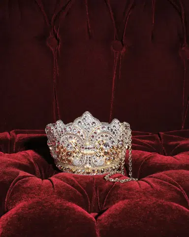 Judith Leiber Couture Crown Allover Crystal Minaudiere | Thumbnail 4 Judith Leiber Couture Crown Allover Crystal Minaudiere | Thumbnail 4