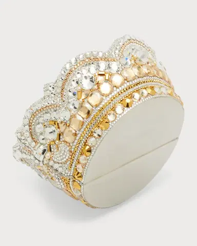 Judith Leiber Couture Crown Allover Crystal Minaudiere | Thumbnail 7 Judith Leiber Couture Crown Allover Crystal Minaudiere | Thumbnail 7
