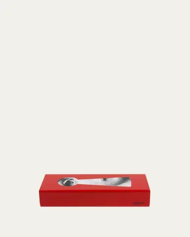 Fornasetti Serratura Keyhole Red Box | Thumbnail 2 Fornasetti Serratura Keyhole Red Box | Thumbnail 2